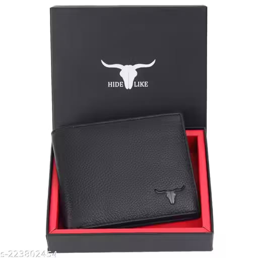 HIDE LIKE RFID Protected 100% Genuine Leather Wallets