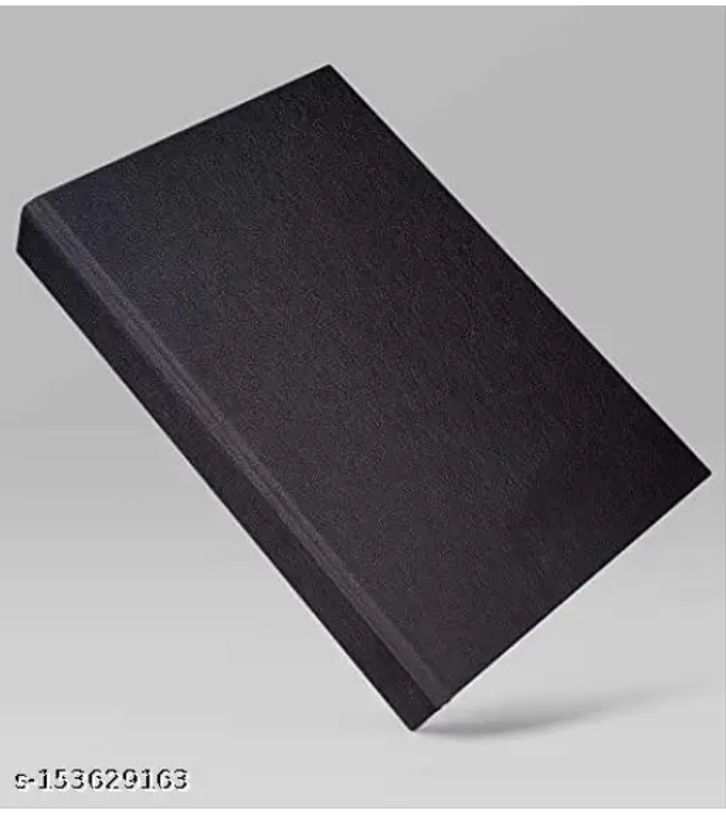 Accuprint black hard book