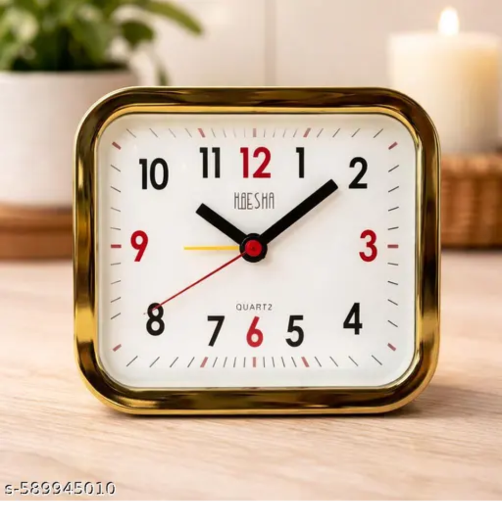 Alarm table clock