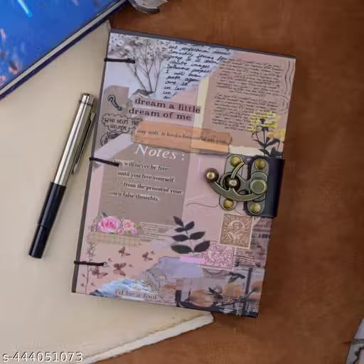 Printed premium A5 leather diary