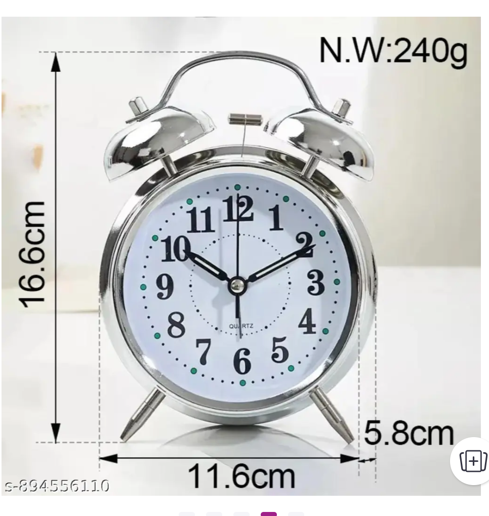 RVD decoration table clock