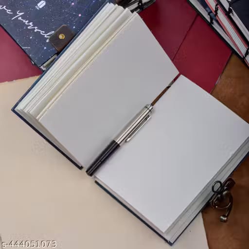 Printed premium A5 leather diary