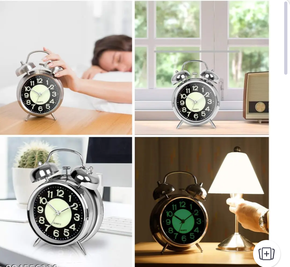 RVD decoration table clock